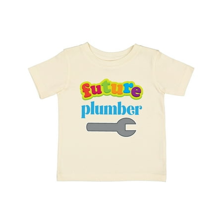 

Inktastic Future Plumber Outfit Gift Baby Boy T-Shirt