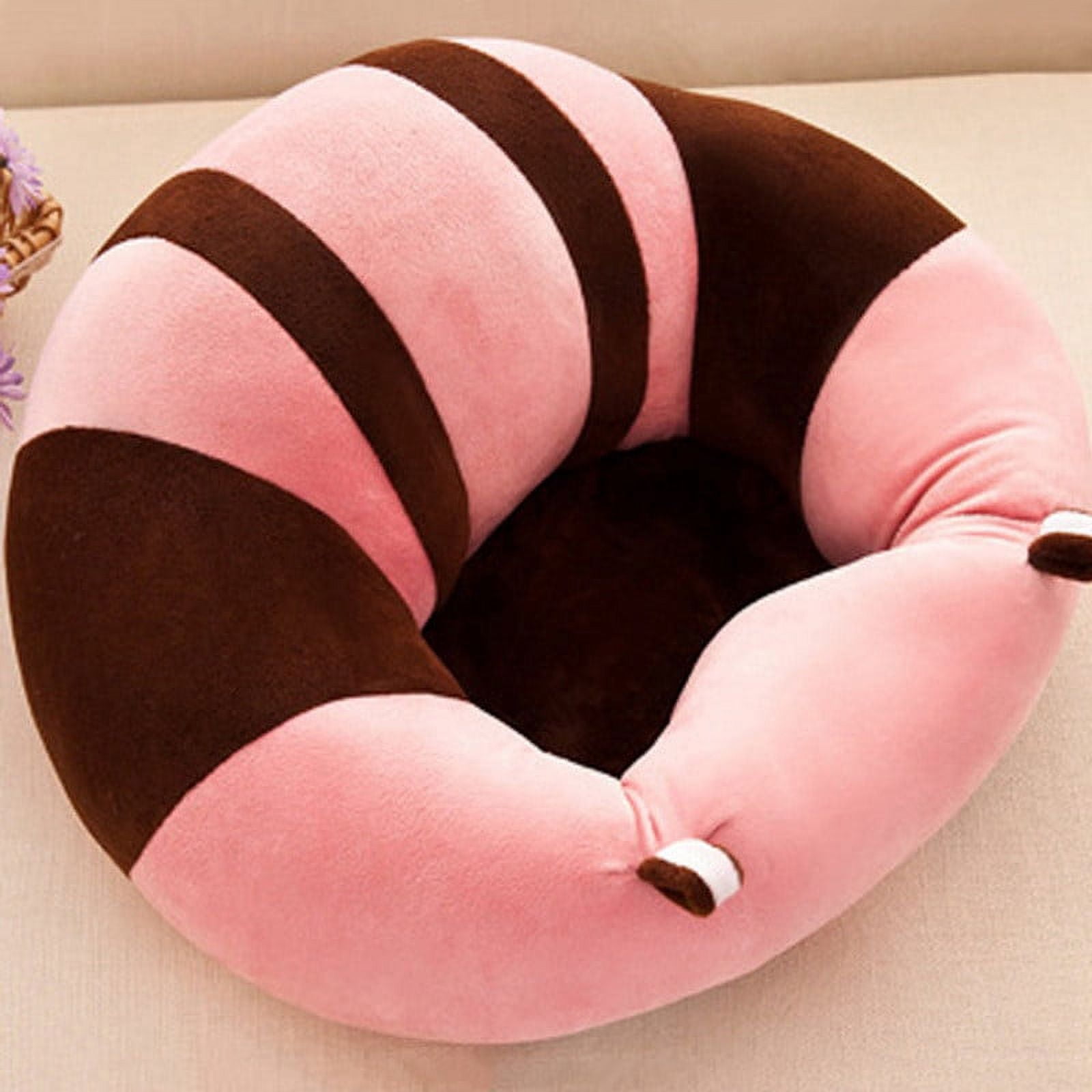 Creative Baby Learning Sitting Sofa Chair Soft Comfortable Sofa for Children Protect Baby Head Machine Washable Cover Infant Sitting Chair 3-10 Months Baby