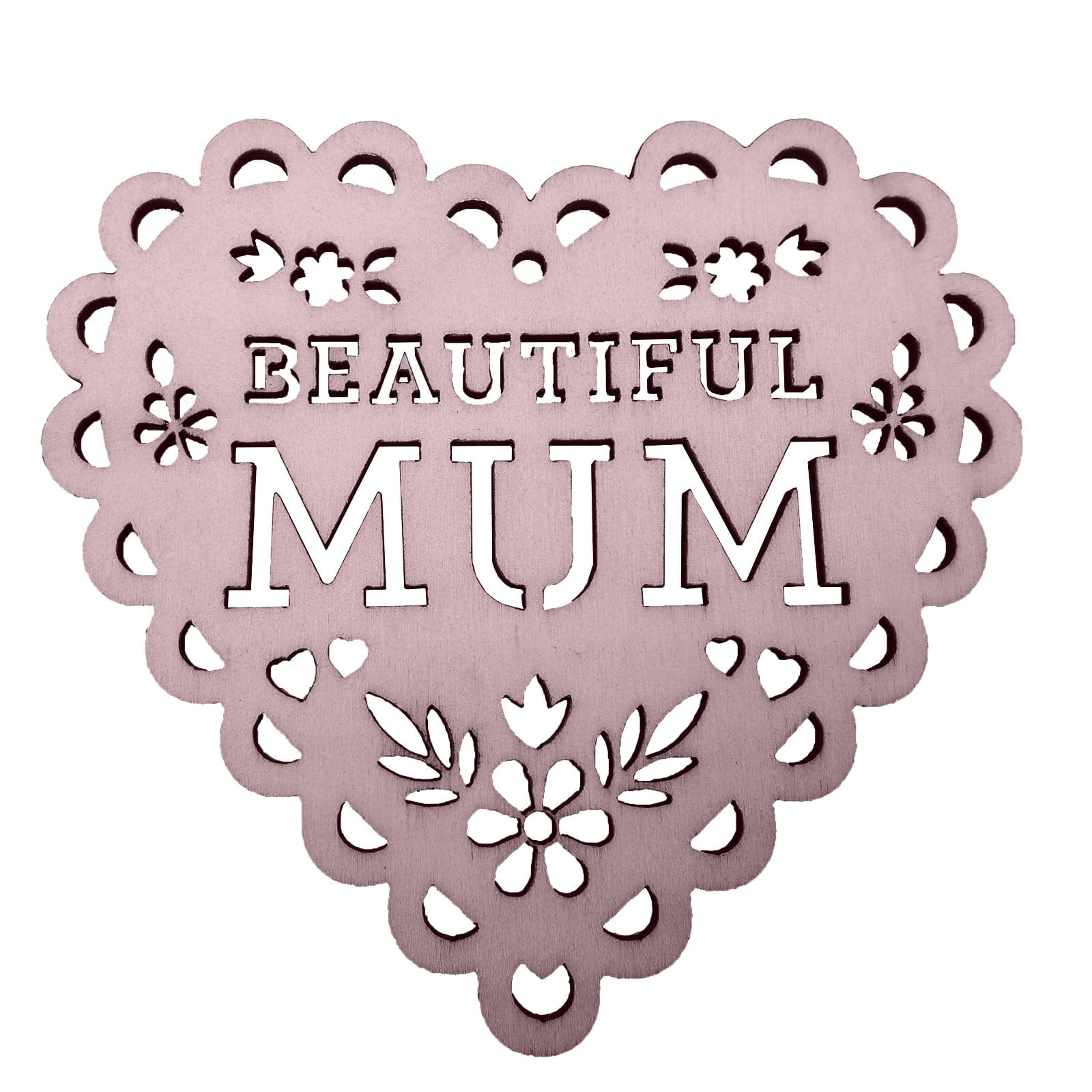 Aihimol Mother's Day Crafts Wooden Ornaments Mother's Day Wood