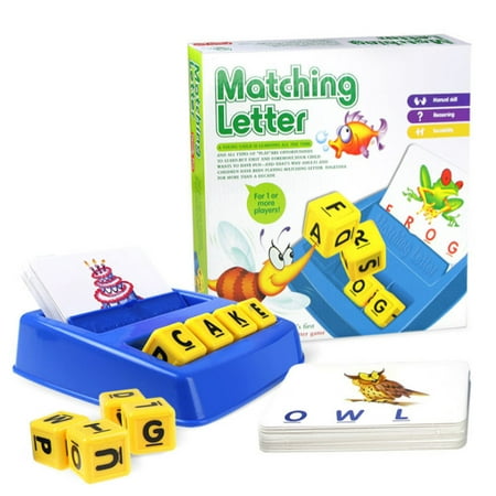 Iuhan English Spelling Alphabet Letters Game Early Education Educational Toys