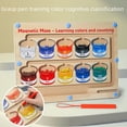 thumbnail image 1 of Juguete de laberinto de bolas digital magnético para niños, bolígrafo que absorbe el hierro, juego de entrenamiento de pensamiento lógico de inteligencia educativa temprana, 1 of 2