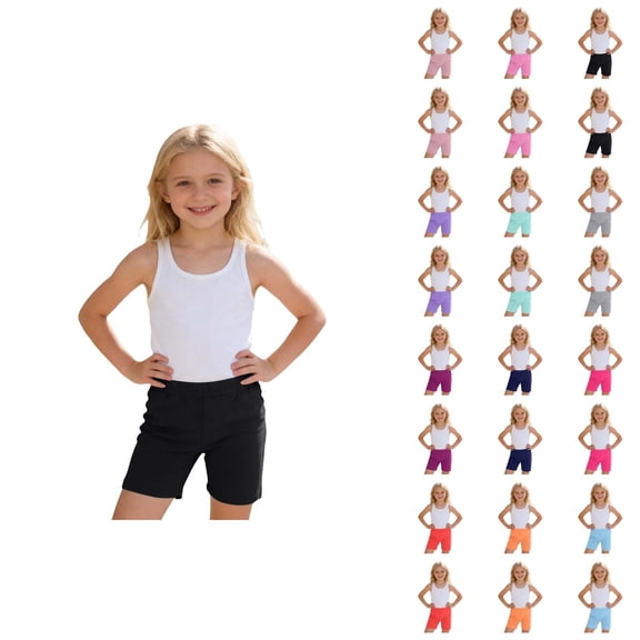 Girls Shorts Toddler Pants Dance Leggings Layering Underwear Soft Breathable Playwear