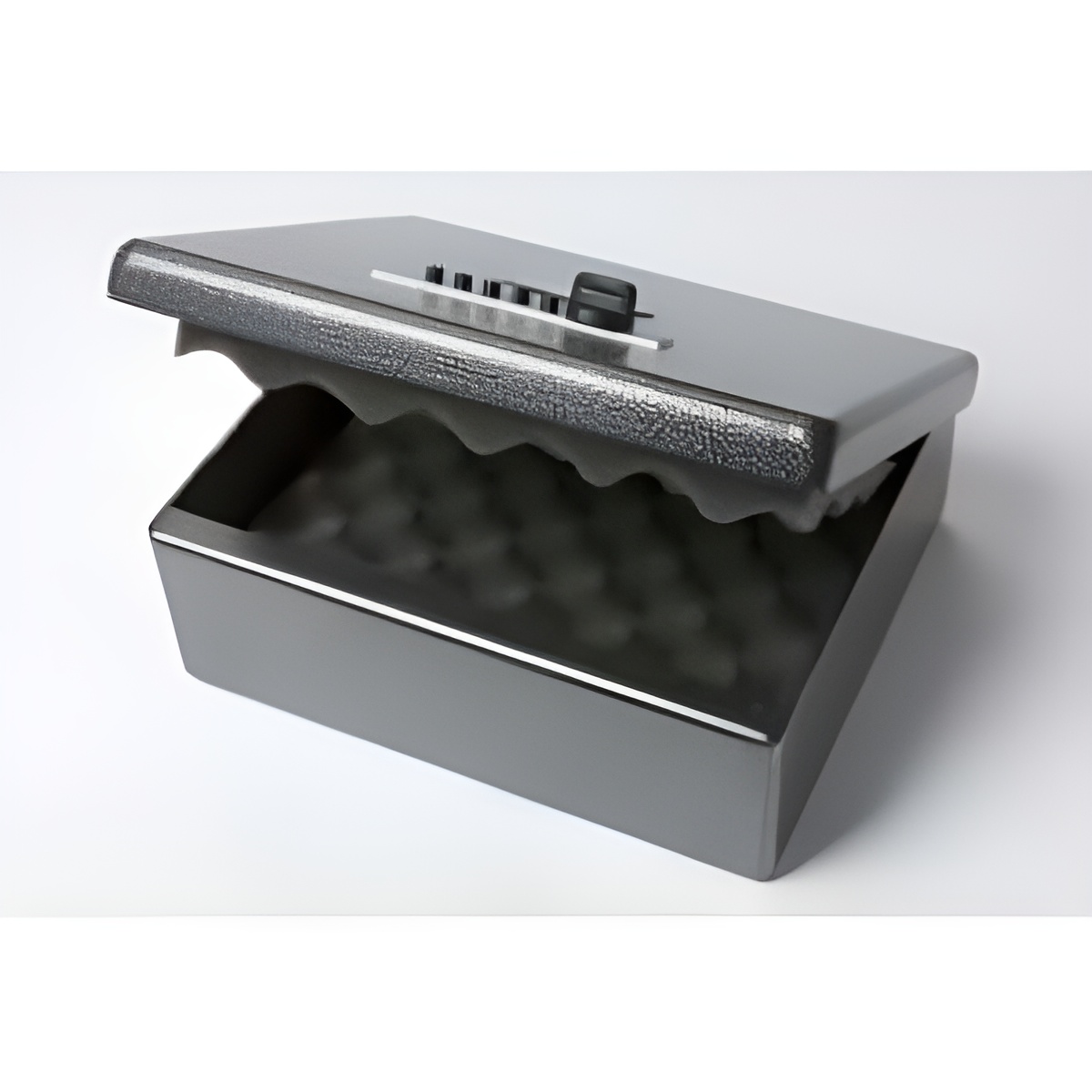 Fort Knox PB1 Original Heavy Duty Handgun Safe Pistol Box with 13.5 Inch Dean Safe Pistol Sock Made in USA