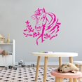 thumbnail image 3 of Animal Wall Decals for Children Bedroom - Pretty Horse Head Horse DIY & Creativity Boy Girl Bedroom Wall Sticker - Size: 40 In x 40 In, 3 of 5