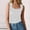 White, variant on Jerdar Women's Sleeveless Scoop Neck Ribbed Tank Tops Lightweight Fitted Cami Tee Shirts L