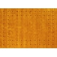 thumbnail image 1 of Ahgly Company Indoor Rectangle Abstract Yellow Contemporary Area Rugs, 5' x 7', 1 of 4