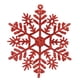 thumbnail image 3 of 24 piezas de adornos de copos de nieve de Navidad de plástico con copos de nieve brillantes para decoración de ventanas de Navidad Adepaton LKX-2037-2, 3 of 8