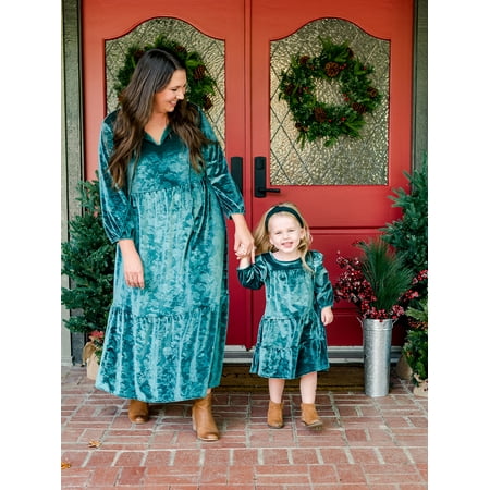 

The Pioneer Woman Velvet Knit Dress Sizes XS-XXXL Women s