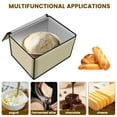 thumbnail image 6 of NewSoul Versatile Dough Proofer with Heater Temperature Control Bread Dough Proofing Box Timing Dough Proofer Collapsible Dough Proofing Box Waterproof Dough Proofer for Making Bread, 6 of 9