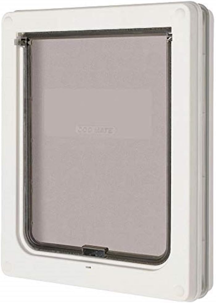 Ani Mate Dog Mate Medium Dog Door, White