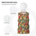 thumbnail image 3 of Honeii Funny Owl Bird print basktball shirt for men and women, Unisex basketball jersey for Theme party-4X-Large, 3 of 6