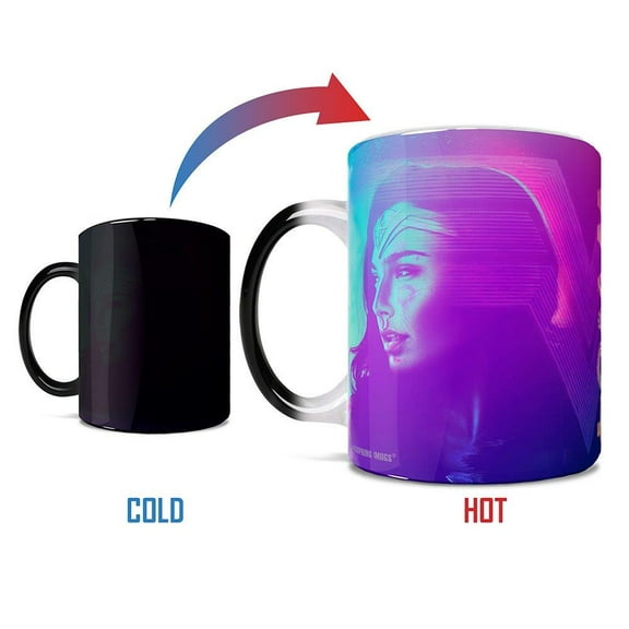Wonder Woman 1984 (Wonder Woman Versus The Cheetah) Morphing Mugs® Heat-Sensitive Mug MMUG1092