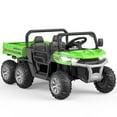 thumbnail image 1 of Ourlova Camion-Benne Électrique Télécommandé 24V pour Enfants, 4RM, 6 Roues Motrices, 1 of 9