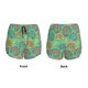 thumbnail image 3 of Balery Colourful Tie Dye Pantalones cortos deportivos para mujer con forro y dos bolsillos, elásticos, para entrenamiento, gimnasio, yoga-X-Large, 3 of 7