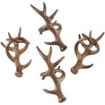 thumbnail image 3 of Fennco Styles Rustic Antler Design Aluminum Branch Napkin Rings, Set of 4, 3 of 5