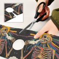 thumbnail image 6 of Yayeee Faucet Mat for Kitchen Sink 30" Diatomite Long Splash Guard Pad, Colorful Skeleton Sun, 6 of 7