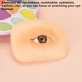 thumbnail image 4 of Herramienta de entrenamiento de sombras de ojos, simulación de modelos de cosméticos faciales, accesorio de práctica para principiantes, Ayudas para vestirse con gancho de botón Lado izquierdo Qarigey CE014517-01, 4 of 6