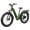 Green, variant on Magicycle Deer Step-thru Electric Bike, 20 inch Fat Tires, 750W Motor, 52V 20Ah Battery, 28mph Speed, 100 Miles , Hydraulic Disc Brakes, Full Suspension, Shimano 7-speed, - Blue Grey
