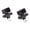 Black, variant on Mosiee 80A Square High-Current Terminal Block Through-Wall Energy Storage Connection Black