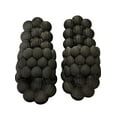 thumbnail image 1 of ABBYSQURE Bubble Slides for Men, Massage Bubble Slides, Mens Spa Slippers, Funny Bubble Slippers, Bubble Slippers For women, Lychee Bubble Slippers - Black, 1 of 6