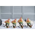 thumbnail image 6 of Ambesonne Colorful Throw Pillow Cover 4 Pack, Butterfly Leaf Spring, 16", Multicolor, 6 of 6