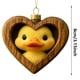 thumbnail image 3 of Christmas Animals Print Acrylic Hanging Christmas Gifts For Family Colleagues Christmas Tree Decoration, 3 of 8