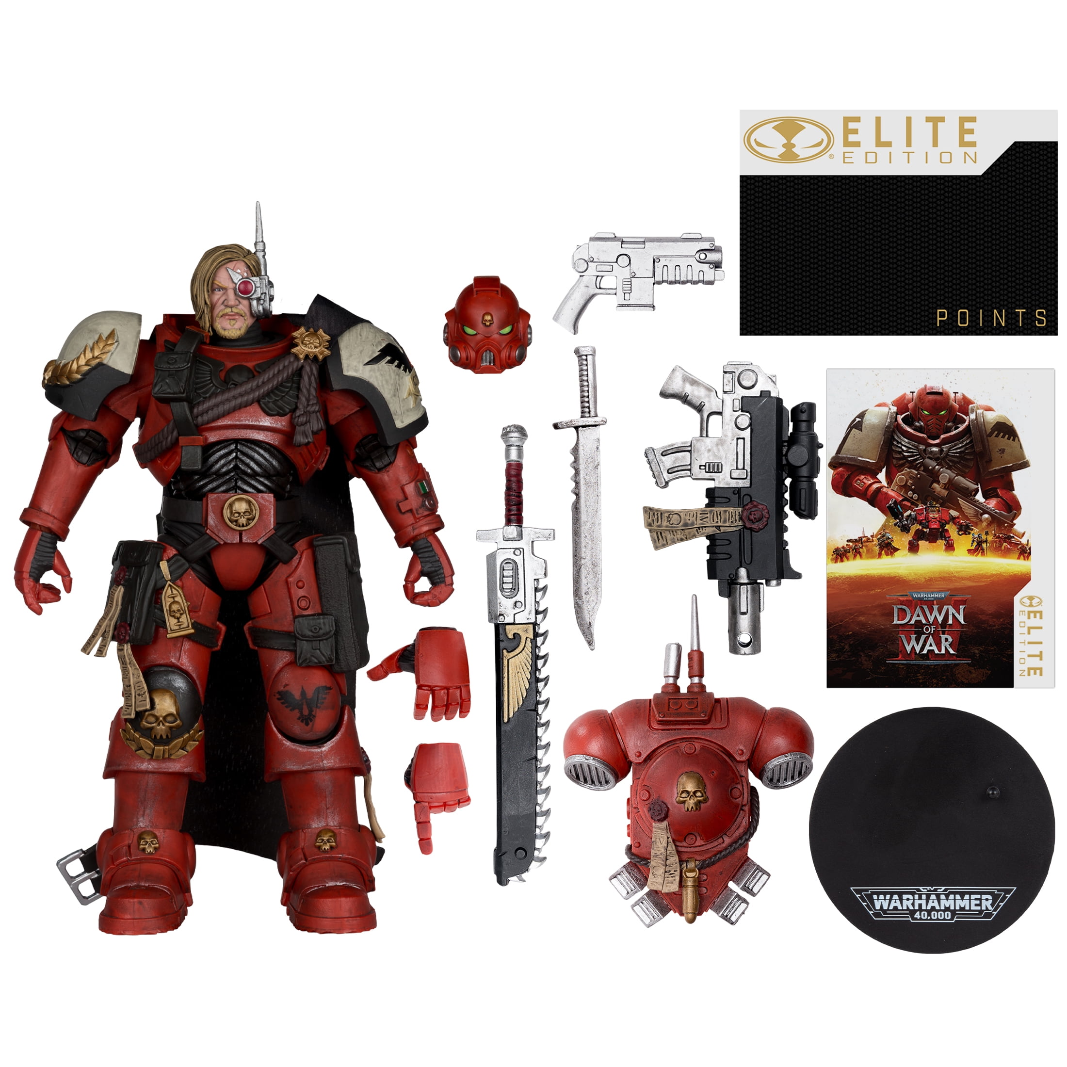Captain Cyrus (Warhammer 40,000 Dawn of War 4) 7" Deluxe Action Figure Elite Edition #7 - McFarlane Toys