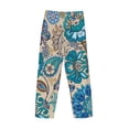 thumbnail image 5 of Daiia Vintage Floral Butterflies Men's Sleep Pant with Pockets and Drawstring,Pajama Pants-XX-Large, 5 of 9