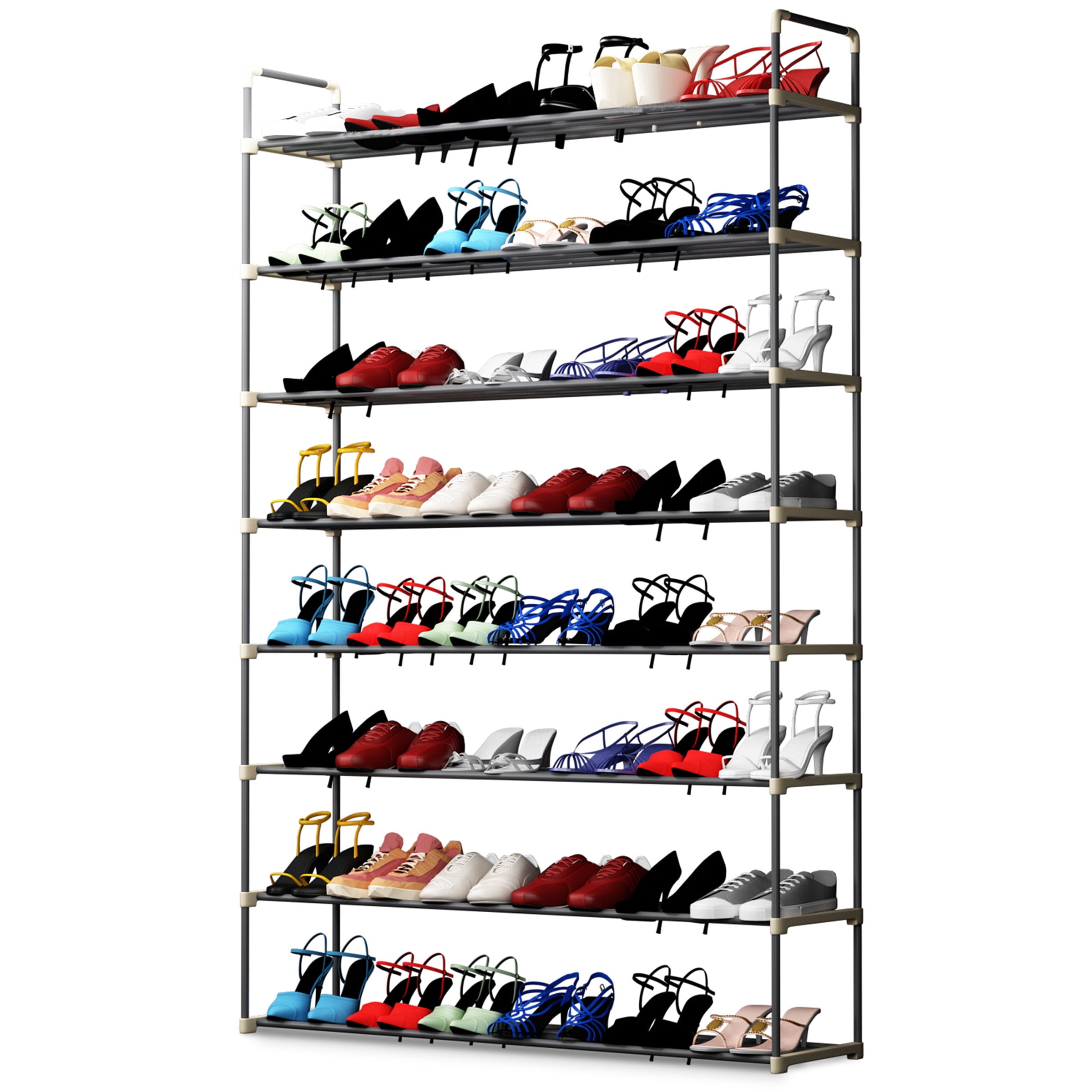 Hastings Home 8-Tier, 48 Pair Shoe Storage Rack