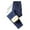 Blue, variant on Women's Winter Lined Casual Trousers with Wool Insulation for Warmth and Comfortable All Day Wear Elastic High Waisted Straight Leg Pull On Trousers