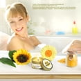 thumbnail image 4 of Set de regalo Frerdui Sunflower con vaso de cristal, vela y sal de baño, 4 of 8