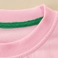thumbnail image 4 of Emy Dola Little Girls Christmas Sweatshirts Cotton Long Sleeve Crewneck Pullover Toddler Kids Winter Warm Shirt Sweater Tops 2t-7t, 4 of 7