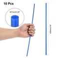 thumbnail image 2 of Uxcell Plastic Rods ABS Styrene Round Stick Round Solid Bar DIY Model for DIY Toys Building Making Architectural Model Making Blue 7/25" x 16", 2 of 7