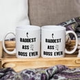 thumbnail image 6 of KAAYEE Bannest Ass Boss Ever Office Mug,Funny Unique Idea Cup Gift for Office Male Female Bosses Coworkers,11oz Ceramic Coffee Mug,White, 6 of 8