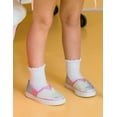 thumbnail image 5 of Jefferies Socks Girls Seamless Ruffle Cotton Sport Quarter Socks 1 Pack, 5 of 6