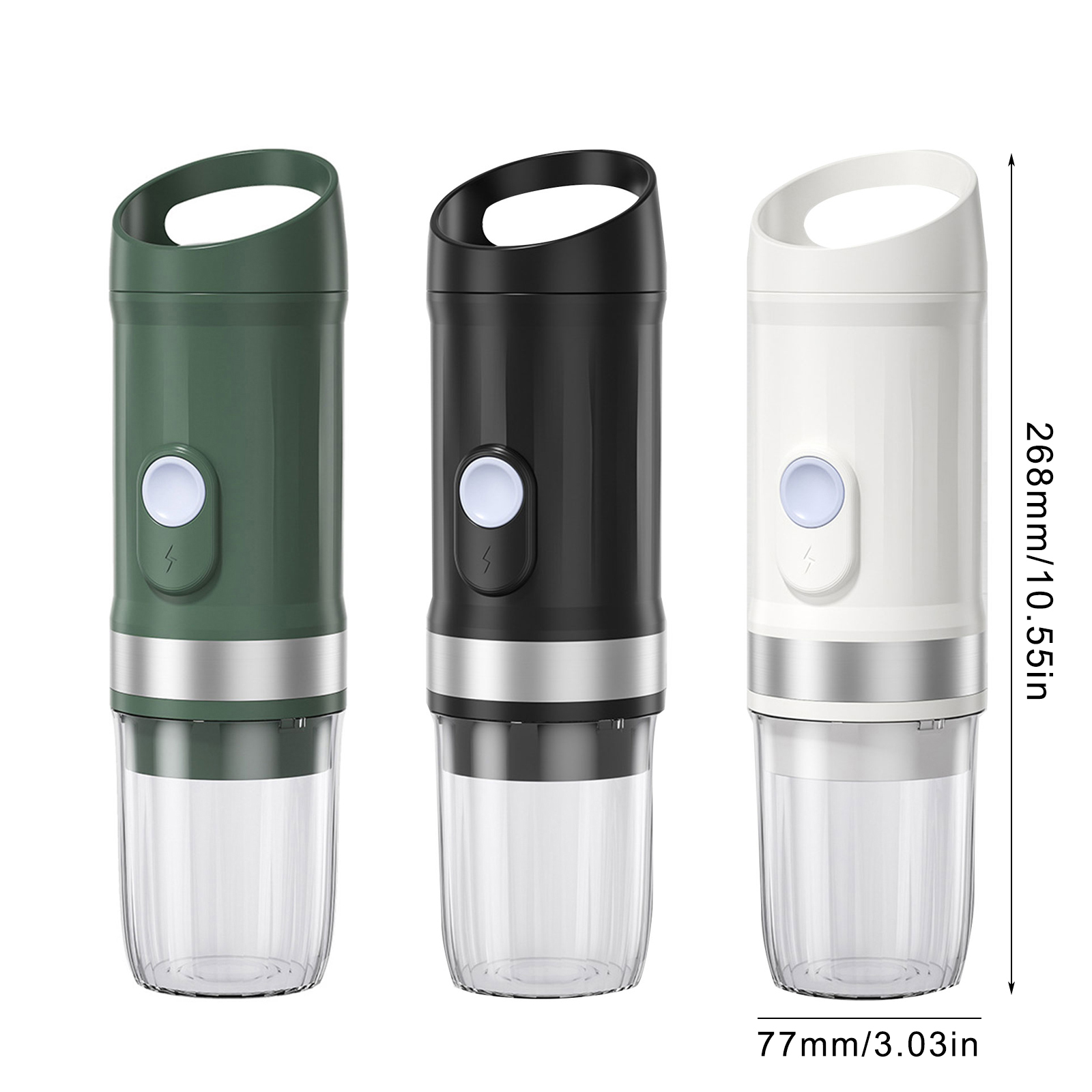 Portable Electric Espresso Machines Travel Coffee Maker for Camping Car Coffee Maker Heating for Car Camping Travel
