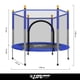 thumbnail image 3 of Trampolín para niños Xtreme Life Brinconlin 1.40 Metros Red Seguridad azul, 3 of 8