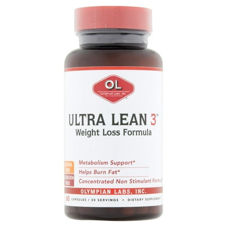 Olympian Labs Ultra Lean 3 Weight Loss Formula Ctules, 60 Ct