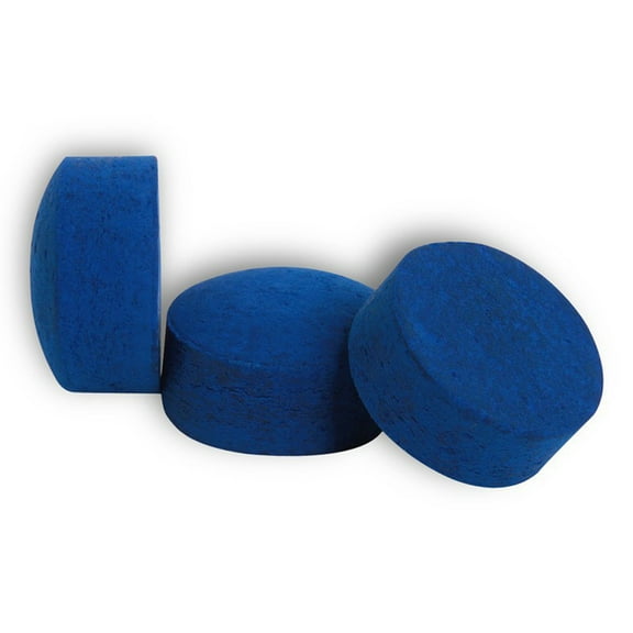 3 Hi-Chrome Billiard Pool Cue Tips by Tweeten Fibre Company