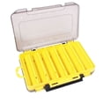 thumbnail image 1 of Toystoory Caja de señuelos de pesca con mango de doble cara, caja de recolección de cebo, cajas de almacenamiento, organizador de suministros, Pescar Amarillo, 1 of 6