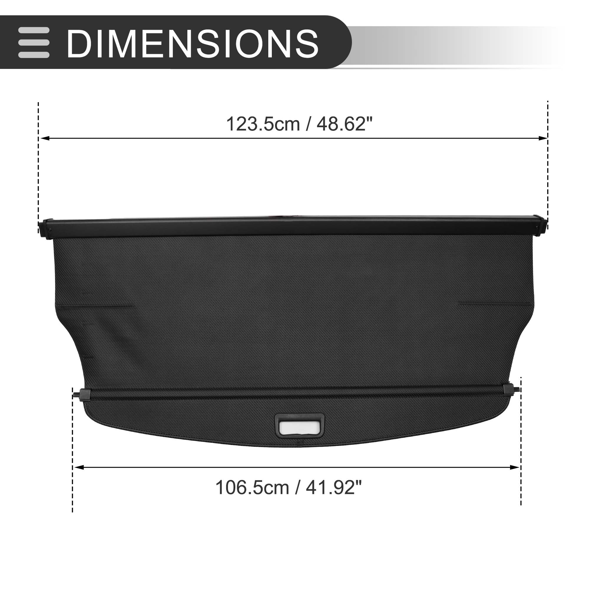 Unique Bargains Car Trunk Retractable Cover for Kia Seltos 1.6L Wagon 2021-2024