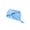 Blue, variant on SPRING PARK Women Microfiber Hair Drying Towels Hair Towel Wraps Quick Dry Cap Hat Super Absorbent