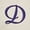 D, variant on DALIX Monogram Tote Bag Shoulder Bag Teacher Zippered Purple Letter D