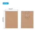 thumbnail image 2 of REGALWOVEN Kraft Paper Envelope with String Tie Closure Brown 5.5x4 Inch, 2 of 8