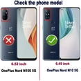 thumbnail image 2 of For OnePlus Nord N10 5G Case with [Built-in Screen Protector], Nagebee Full-Body Protective Shockproof Rugged Bumper Cover, Impact Resist Durable Phone Case (Pink Glitter), 2 of 6