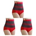 thumbnail image 1 of Guardurnaity Ropa interior de cintura alta para mujer Banquete de boda Niñas Entrenador de cintura Levantamiento de cadera Fajas Bragas Ropa Type1 NO1, 1 of 6
