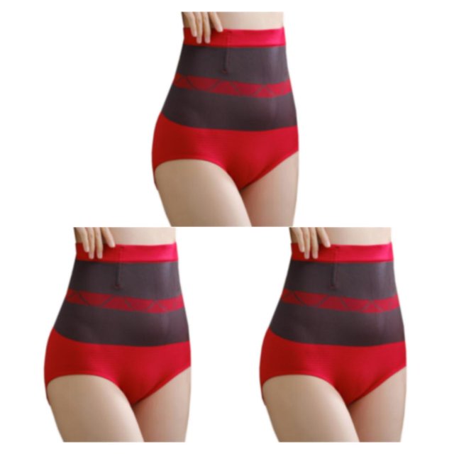Guardurnaity Ropa interior de cintura alta para mujer Banquete de boda Niñas Entrenador de cintura Levantamiento de cadera Fajas Bragas Ropa Type1 NO1