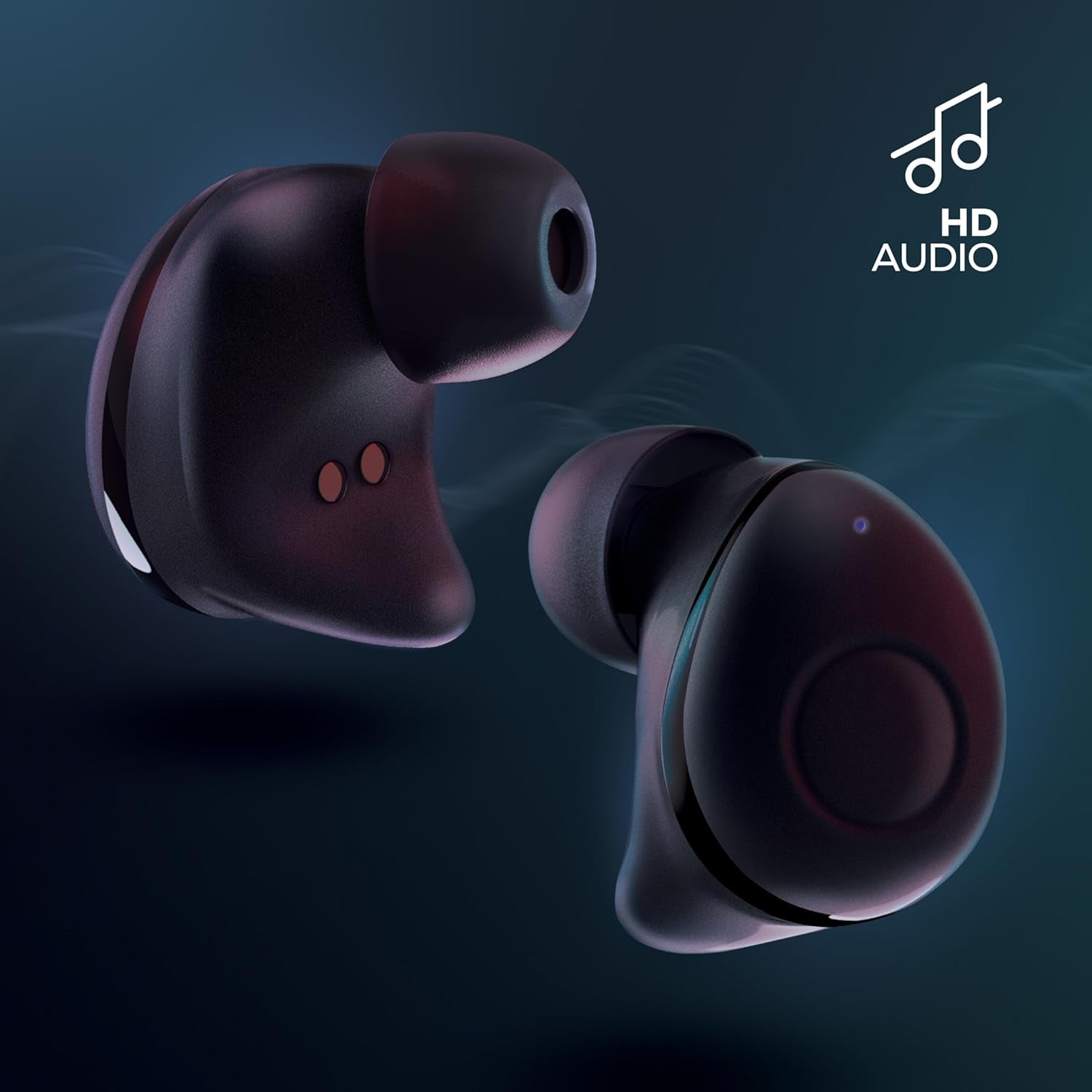Coby True Wireless Earbuds, Charging Case | Bluetooth Headphones, Automatic Pair | Portable Wireless Ear Buds, Wireless Bluetooth Earbuds, up to 40-HR Play, Compatible w/Siri, Google