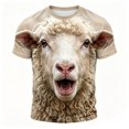 thumbnail image 4 of Letdown Unisex Humorous Animal Graphic Crew Neck Tee For – Playful Casual Shirt With Funny Design Lightweight Everyday Top For Modern Wardrobe,Casual Short Sleeve Shirt Gift, 4 of 4