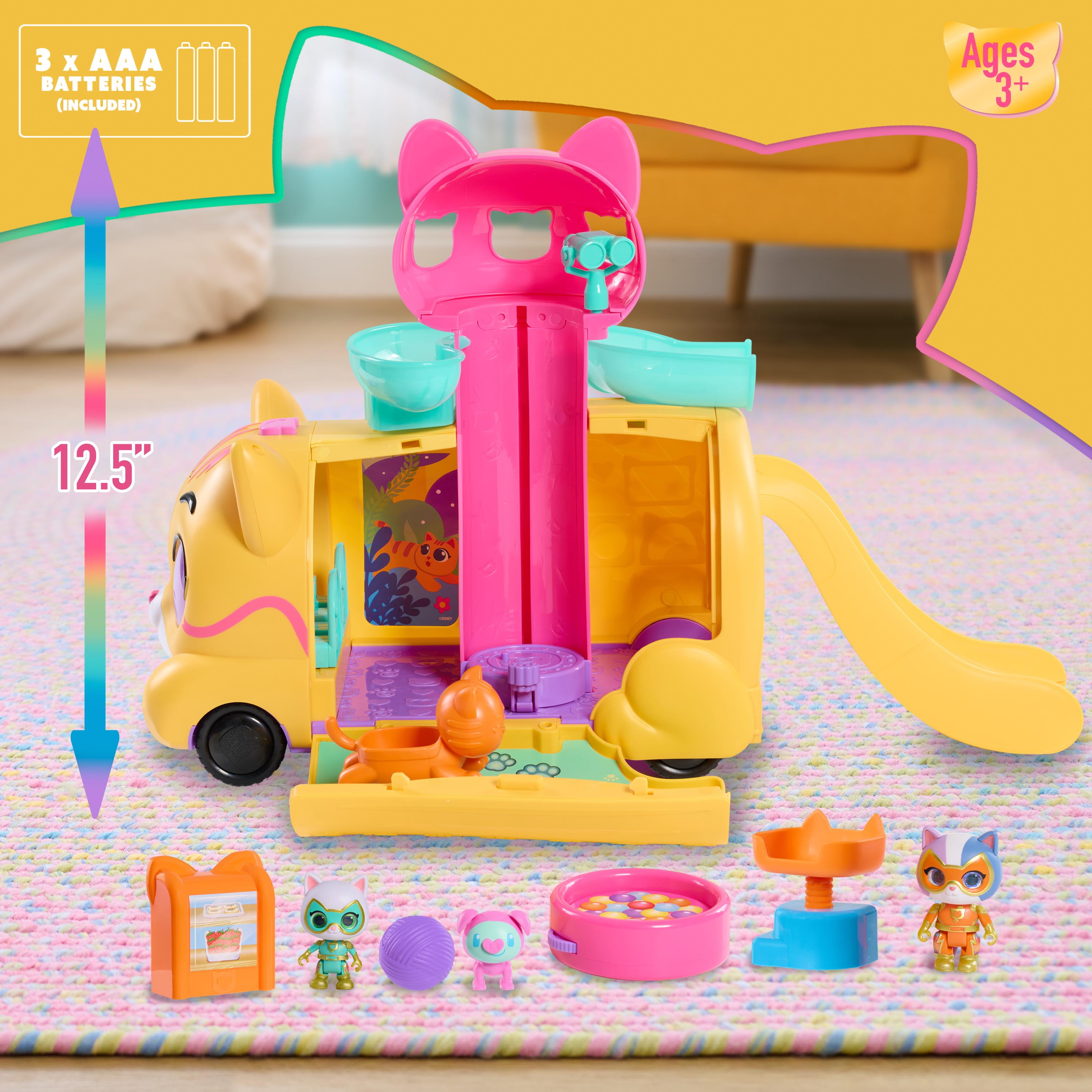 SUPER KITTIES PLAYSET